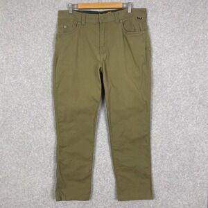 Howler Brothers Pants Mens 35x32 (36x29) Sage Frontside 5-Pocket